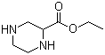 结构式 CAS# 89941-07-1, 2-哌嗪羧酸乙酯