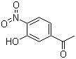 结构式 CAS# 89942-63-2, 1-(3-羟基-4-硝基苯基)乙酮; 3-羟基-4-硝基苯乙酮