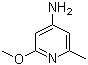 structure of CAS# 89943-09-9, 2-Methoxy-6-methyl-4-oyridinamine;4-amino-6-methoxy-2-Picoline