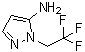 结构式 CAS# 899899-13-9, 1-(2,2,2-三氟乙基)-1H-吡唑-5-胺