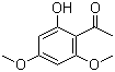 structure of CAS# 90-24-4, Xanthoxylin;4',6'-Dimethoxy-2'-hydroxyacetophenone