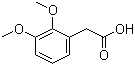 结构式 CAS# 90-53-9, 2,3-二甲氧基苯乙酸