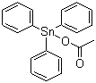 结构式 CAS# 900-95-8, 三苯基锡醋酸盐; 醋酸三苯基锡; 三苯基乙酸锡; 薯瘟锡