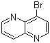 结构式 CAS# 90001-34-6, 4-溴-1,5-萘啶
