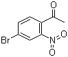 结构式 CAS# 90004-94-7, 4'-溴-2'-硝基苯乙酮