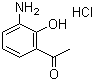 结构式 CAS# 90005-55-3, 3-氨基-2-羟基苯乙酮盐酸盐
