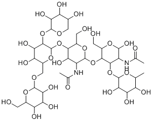结构式 CAS# 9001-00-7, 菠萝蛋白酶; 菠萝酶