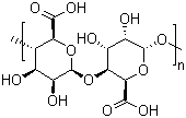 结构式 CAS# 9005-32-7, 海藻酸