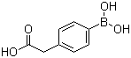结构式 CAS# 90111-58-3, 4-(羧甲基)苯硼酸