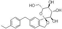 structure of CAS# 903565-83-3, Tofogliflozin;(1S,3'R,4'S,5'S,6'R)-6-[(4-Ethylphenyl)methyl]-3',4',5',6'-tetrahydro-6'-(hydroxymethyl)-spiro[isobenzofuran-1(3H),2'-[2H]pyran]-3',4',5'-triol; CSG 452