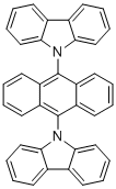 结构式 CAS# 90511-25-4, 9,10-二(9H-咔唑-9-基)蒽