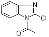 结构式 CAS# 90533-07-6, 1-乙酰基-2-氯苯并咪唑