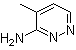 structure of CAS# 90568-15-3, 3-Amino-4-methylpyridazine