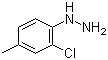 structure of CAS# 90631-70-2, 2-Chloro-4-methylphenylhydrazine