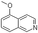 结构式 CAS# 90806-58-9, 5-甲氧基异喹啉