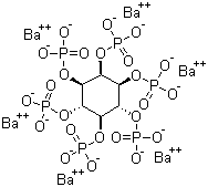 structure of CAS# 90940-73-1, Barium phytate;Phytic acid hexabarium salt