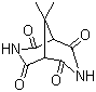structure of CAS# 90961-73-2, 9,9-Dimethyl-3,7-diazabicyclo[3.3.1]nonane-2,4,6,8-tetrone;2,2-Dimethyl-1,1,3,3-propanetetracarboxy-1,3,1,3-diimide