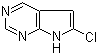 结构式 CAS# 90994-17-5, 6-氯-7H-吡咯并[2,3-d]嘧啶
