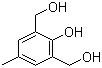structure of CAS# 91-04-3, 2,6-Bis(hydroxymethyl)-p-cresol;2-Hydroxy-5-methyl-1,3-benzenedimethanol; 2,6-di(hydroxymethyl)-4-methylphenol