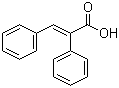 (E)-2,3-Diphenylpropenoic acid molecular structure (CAS 91-48-5)