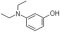 structure of CAS# 91-68-9, 3-Diethylaminophenol;N,N-Diethyl-3-aminophenol