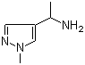 结构式 CAS# 911788-33-5, 1-(1-甲基-1H-吡唑-4-基)乙胺