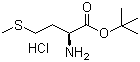 结构式 CAS# 91183-71-0, L-蛋氨酸叔丁酯盐酸盐