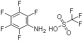 结构式 CAS# 912823-79-1, 五氟苯胺三氟甲烷磺酸盐