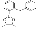 结构式 CAS# 912824-84-1, 2-(4-二苯并噻吩基)-4,4,5,5-四甲基-1,3,2-二氧硼戊环