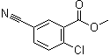 结构式 CAS# 914106-36-8, 2-氯-5-氰基苯甲酸甲酯