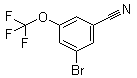 结构式 CAS# 914635-52-2, 3-溴-5-(三氟甲氧基)苯甲腈