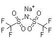 结构式 CAS# 91742-21-1, 二(三氟甲基磺酰基)亚胺钠盐