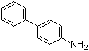 structure of CAS# 92-67-1, 4-Aminobiphenyl;1,1'-Biphenyl-4-amine; 4-Biphenylylamine; 4-Phenylaniline