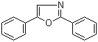 structure of CAS# 92-71-7, 2,5-Diphenyloxazole;2,5-Diphenyl-1,3-oxazole; PPO