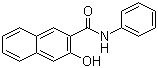 structure of CAS# 92-77-3, Naphthol AS;3-Hydroxy-N-phenyl-2-naphthalenecarboxamide; 3-Hydroxy-2-naphthanilide; Azoic Coupling Component 4; C.I. 37505; C.I. 37560