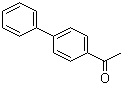 structure of CAS# 92-91-1, 4-Acetylbiphenyl;4'-Phenylacetophenone; 4-Biphenyl methyl ketone
