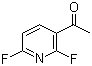 structure of CAS# 920036-27-7, 1-(2,6-Difluoro-3-pyridinyl)ethanone