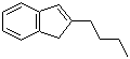 structure of CAS# 92013-12-2, 2-Butylindene;2-Butyl-1H-indene