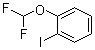 结构式 CAS# 920981-12-0, 1-碘-2-(二氟甲氧基)苯