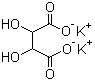 structure of CAS# 921-53-9, Potassium tartrate;Dipotassium tartrate; [R-(R*,R*)]-2,3-Dihydroxybutanedioic acid dipotassium salt
