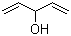 structure of CAS# 922-65-6, 1,4-Pentadien-3-ol;Penta-1,4-dien-3-ol; Divinyl carbinol