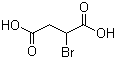结构式 CAS# 923-06-8, 2-溴琥珀酸