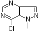 结构式 CAS# 923282-39-7, 7-氯-1-甲基-1H-吡唑并[4,3-d]嘧啶