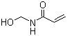 structure of CAS# 924-42-5, N-Methylolacrylamide ;N-(Hydroxymethyl)-2-propenamide; N-(Hydroxymethyl)acrylamide