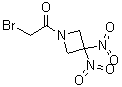 结构式 CAS# 925206-65-1, 2-溴-1-(3,3-二硝基-1-氮杂环丁基)乙酮