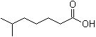 structure of CAS# 929-10-2, 6-Methylheptanoic acid;iso-Caprylic acid