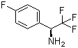 结构式 CAS# 929804-89-7, (1S)-2,2,2-三氟-1-(4-氟苯基)乙胺
