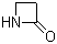 2-Azetidinone molecular structure (CAS 930-21-2)