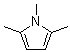 structure of CAS# 930-87-0, 1,2,5-Trimethylpyrrole;NSC 81220
