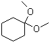 结构式 CAS# 933-40-4, 1,1-二甲氧基环己烷; 环己酮二甲缩酮